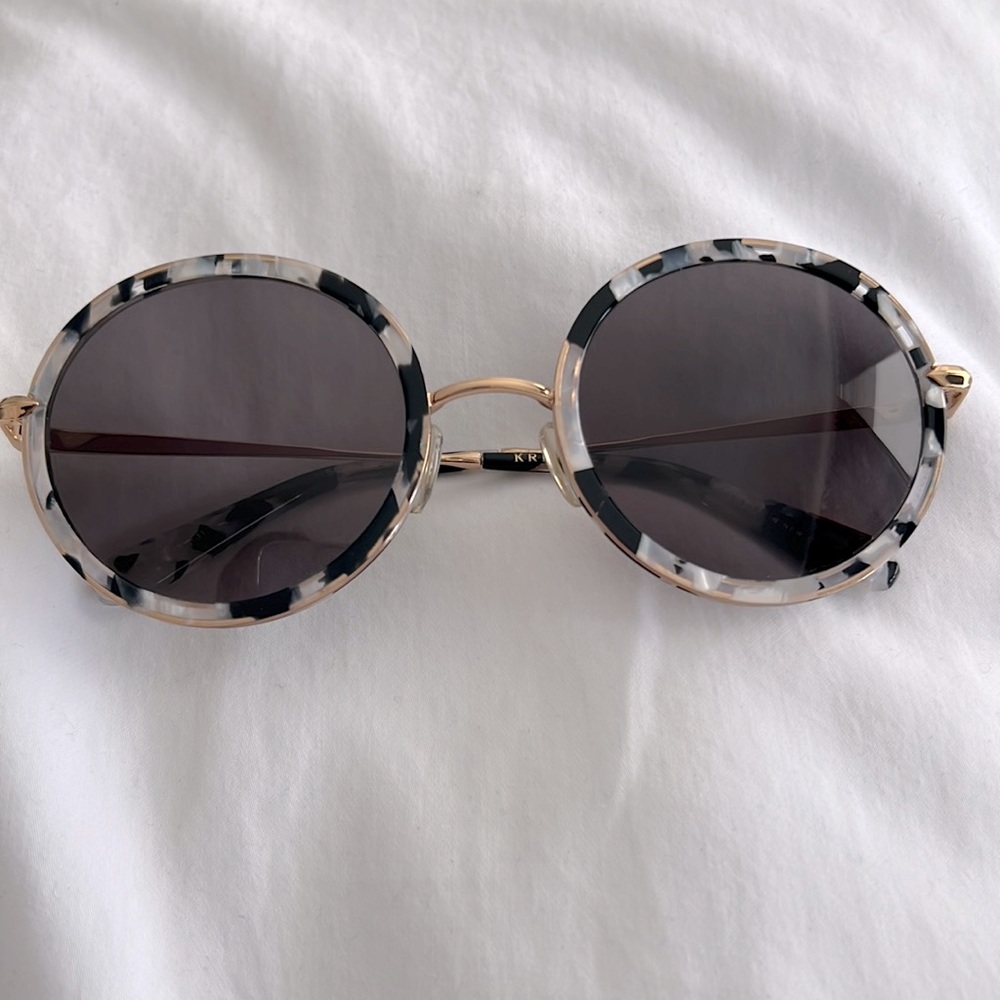 Krewe Louisa Interstellar Black Crystal 24k